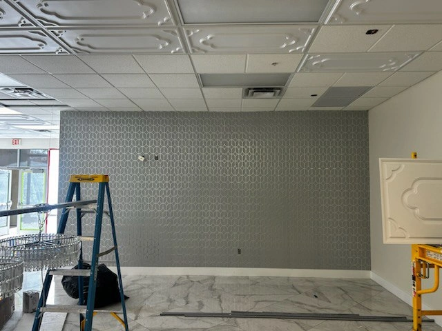 Commercial wallpaper for office spaces in New York City